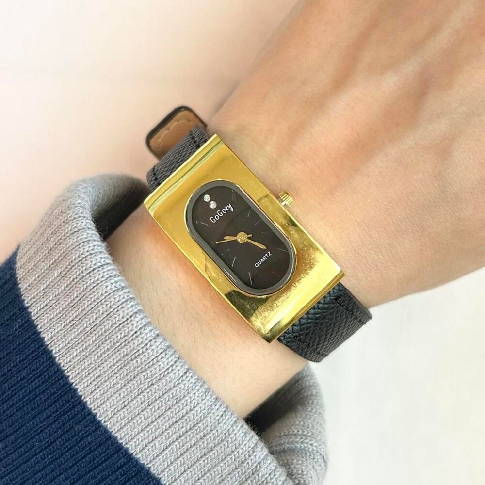 Vintage Inspired Luxury Gold Tone Watch
